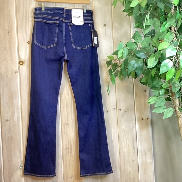 Rag & bone high rise bootcut Jeans New with tags Size 32 - Picture 5 of 11